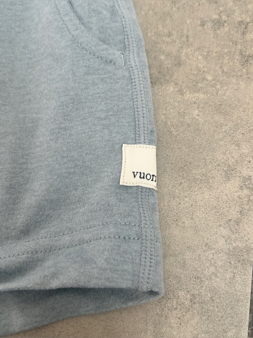 Vuori Halo Performance Shorts Dreamknit Heather blue Mist Medium - Picture 3 of 8